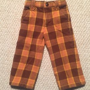 Small Paul Plaid Toddler Pant
